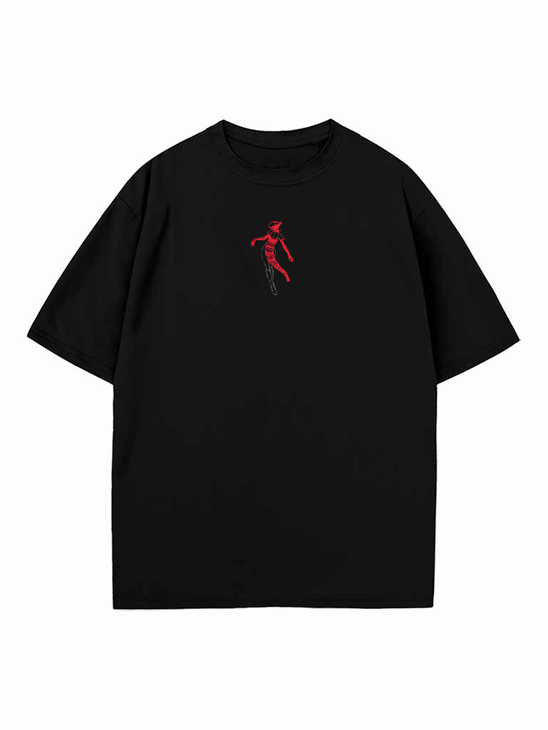 2-SIDED BOMB DEVIL OVERSIZE TEE