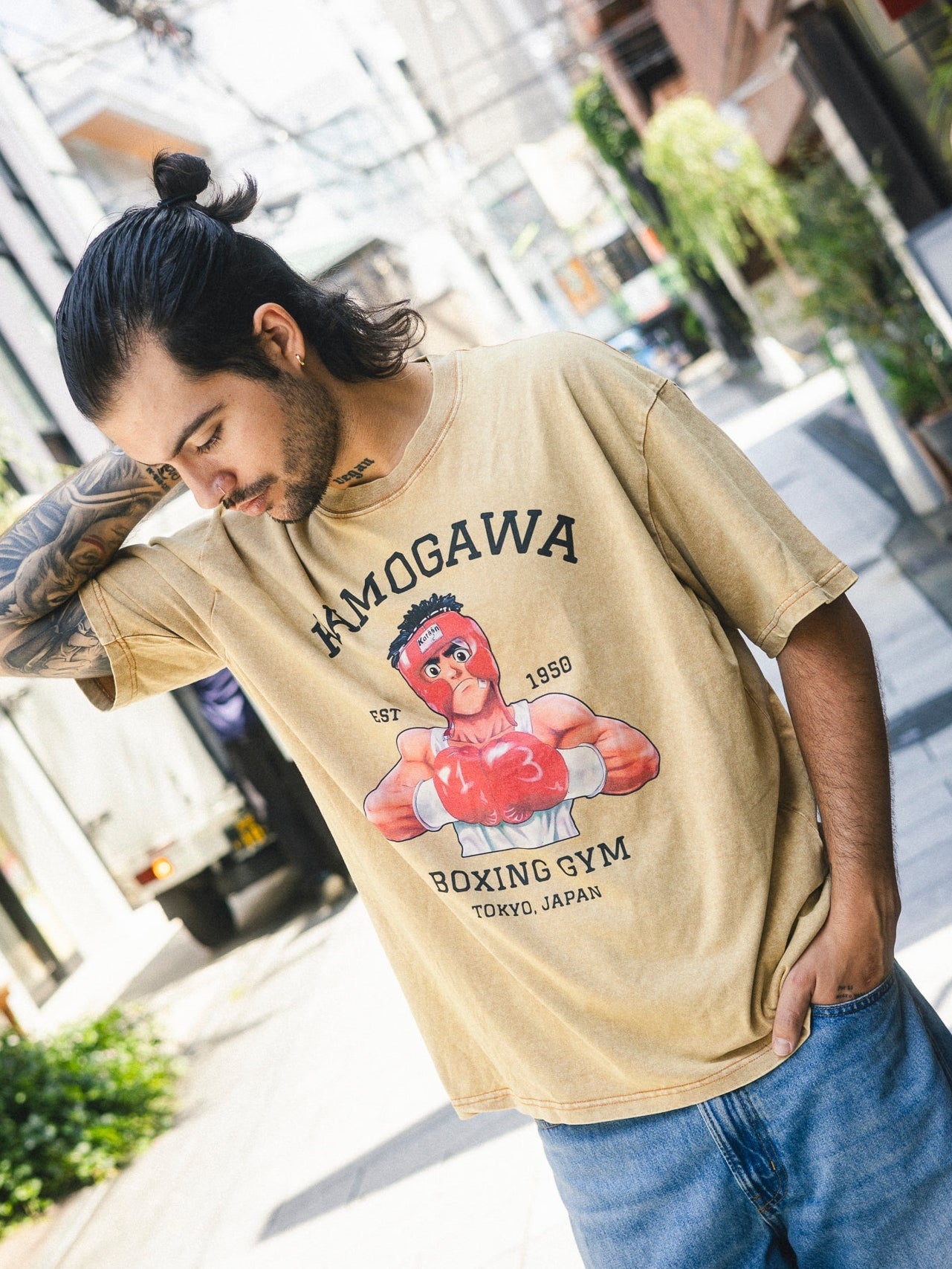 BOXER VINTAGE OVERSIZE TEE