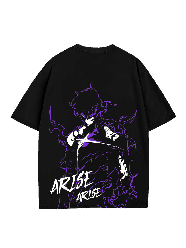SUNG JIN WOO ARISE 2-SIDED OVERSIZE TEE