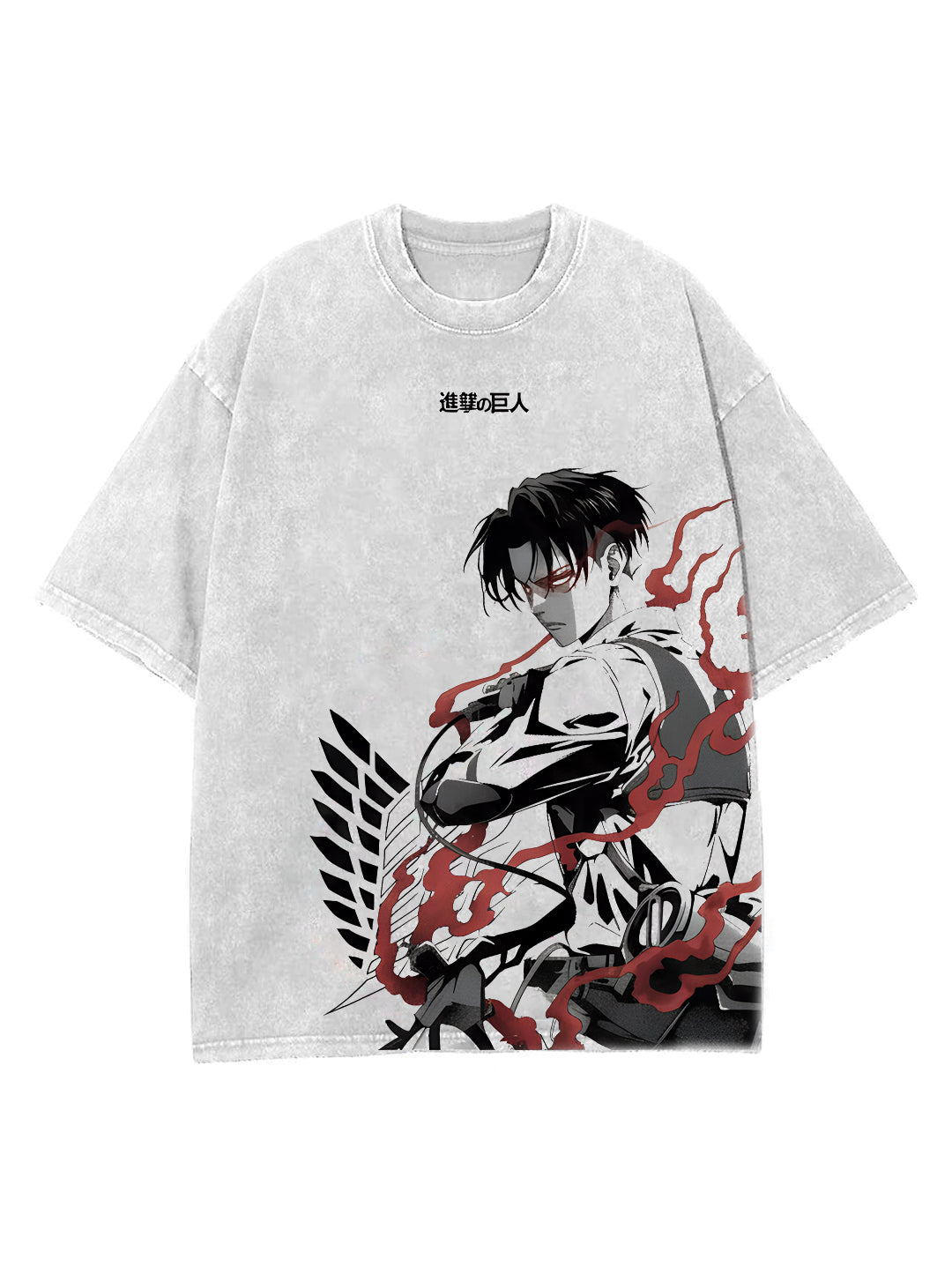 HUMANITY’S BLADE WHITE OVERSIZE VINTAGE TEE