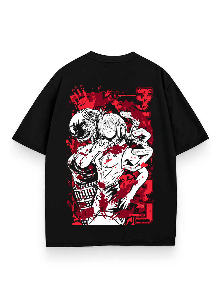 2-SIDED BOMB DEVIL OVERSIZE TEE – OtakuSupply