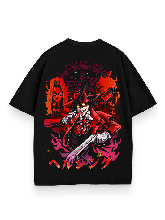 2-SIDED HELLSING AGENCY OVERSIZE TEE