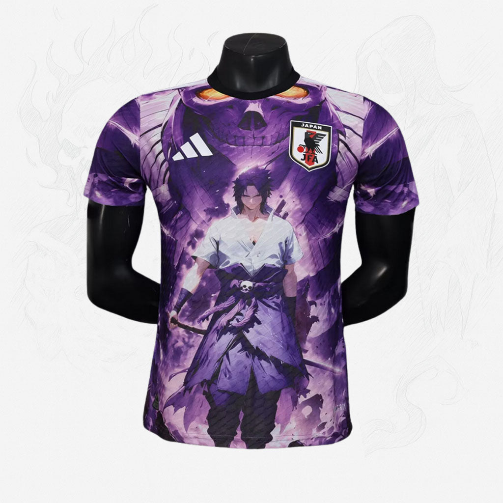 25-26 Japan Naruto & Sasuke Purple Special Edition Jersey