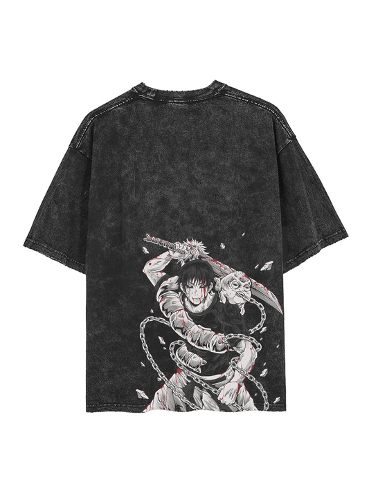 Divine Border Toji 2-Sided Vintage Tee